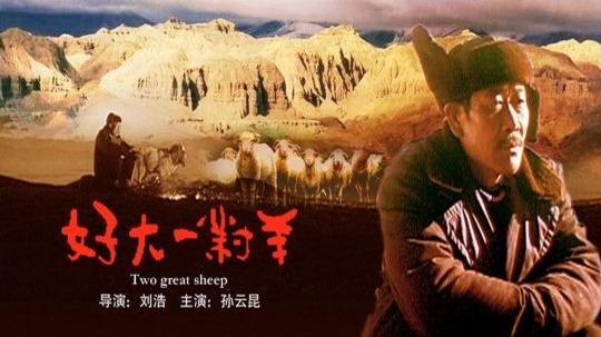 好大一对羊