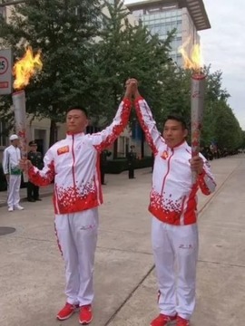 世界军人运动会火炬传递仪式